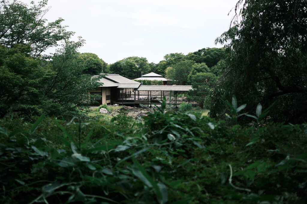 白鳥庭園 茶室