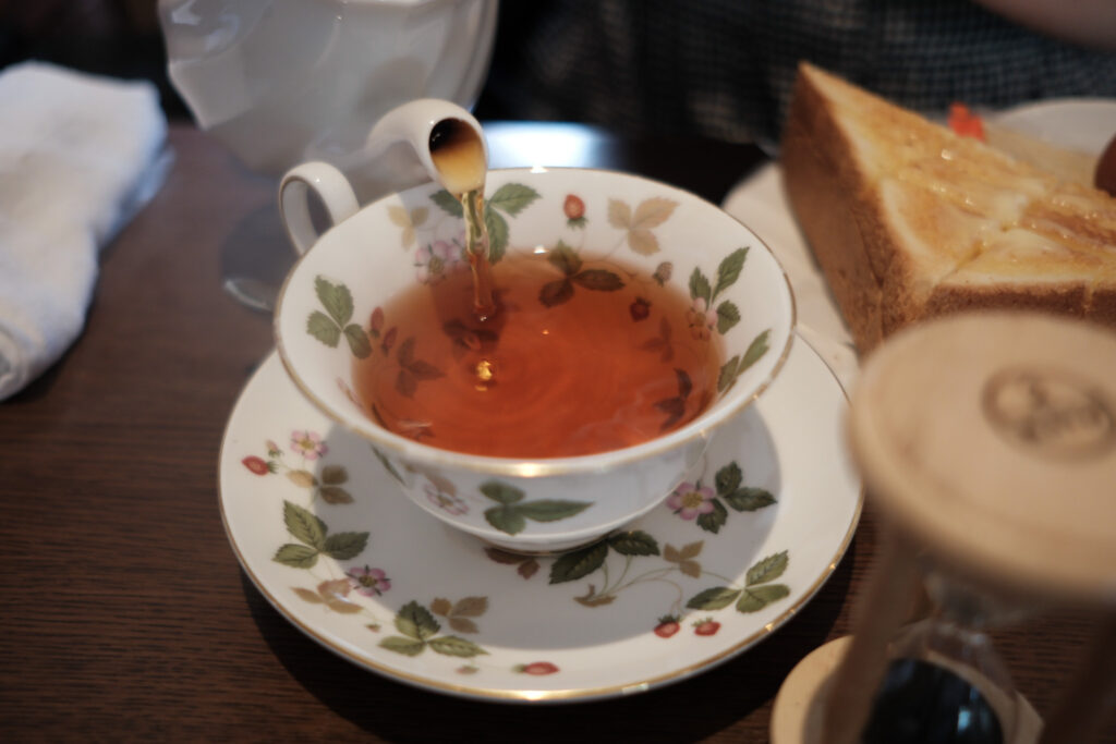 珈琲館「麗」のイチジクティー