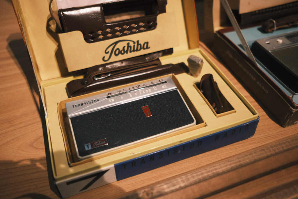 昭和の東芝のラジオ